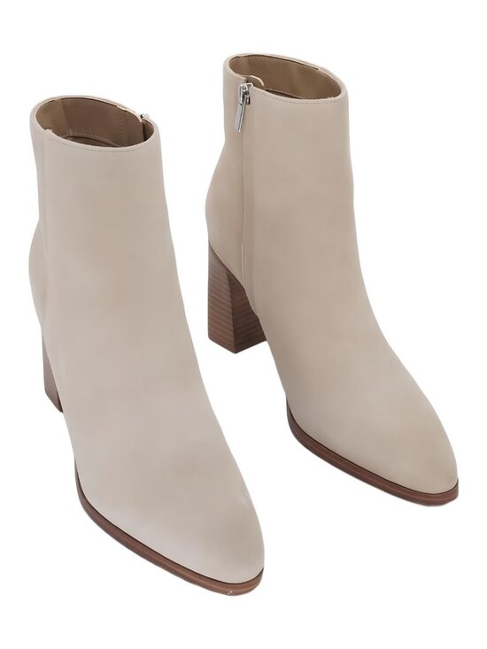 Calvin Klein Shoes - Calvin Klein Women's Dezzi 3 Inch Block Heeled Bootie Light Natural Tan Size 8M